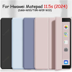 For Huawei MatePad 11 5 S Case 2024 Soft Back Stand Funda For Huawei Mate Pad 11.5S Soft Light Version Tablet Cover TGR-W09 W10
