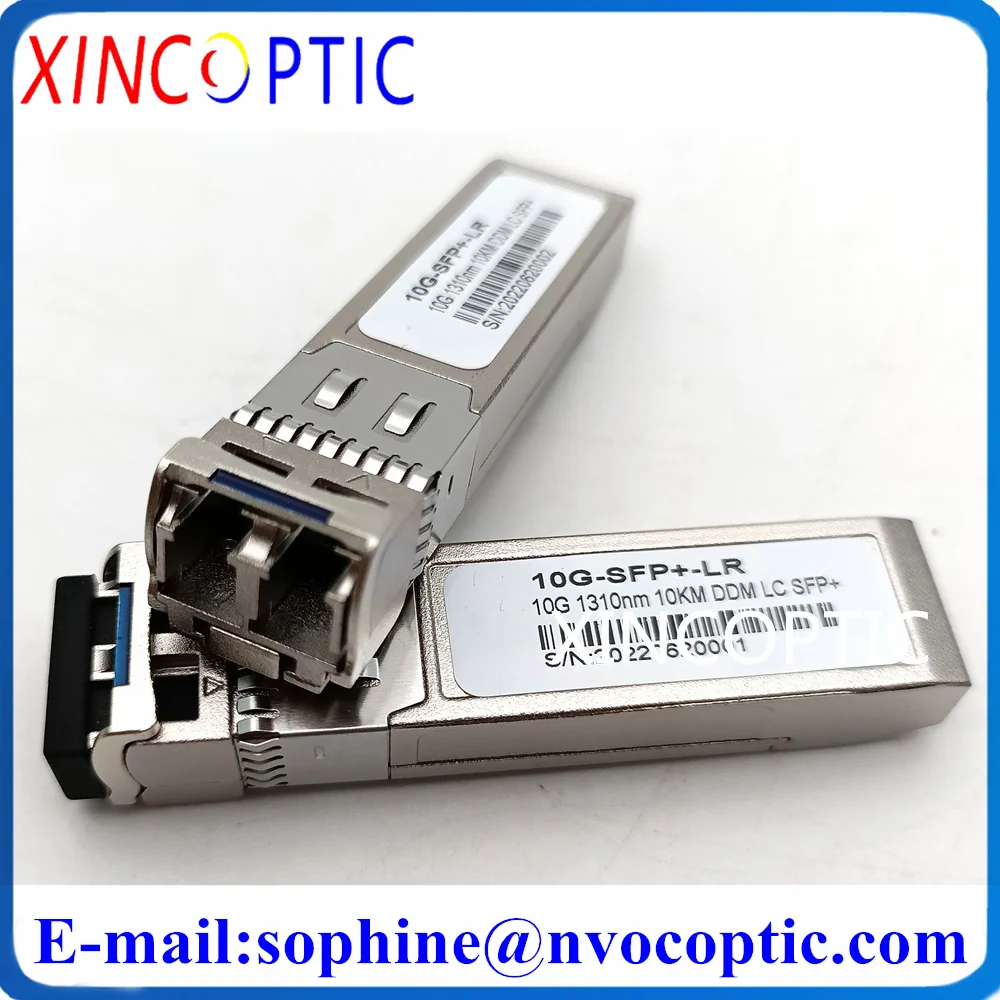 2Pcs Avago AFCT-701SDZ Avaya Nortel AA1403011-E6 Compatible SFP-10G-LR 10G 1310nm 10km DDM LC 10GBASE-LR SFP+ Transceiver Module