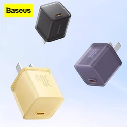 Baseus 30w GaN Charging Head Intelligent Temperature Control for IPhone15Promax Typec Plug Charging Kit PD Fast Charging Cable