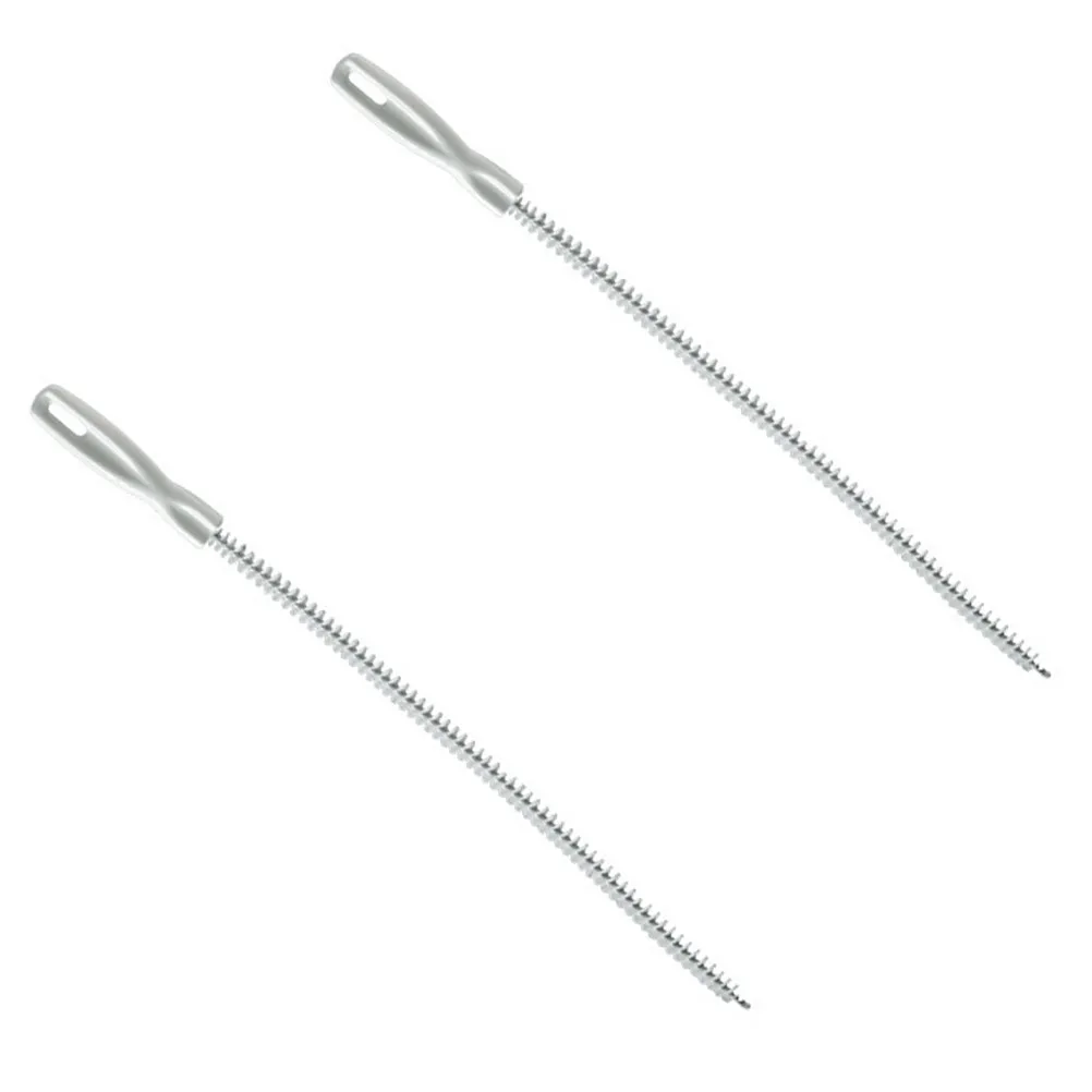 2Pcs Pipe Drain Cleaner Flexible Sink Hair Clog Removal Tool Bendable Plastic Drain Cleaning Extractor Household Sewer Dredging