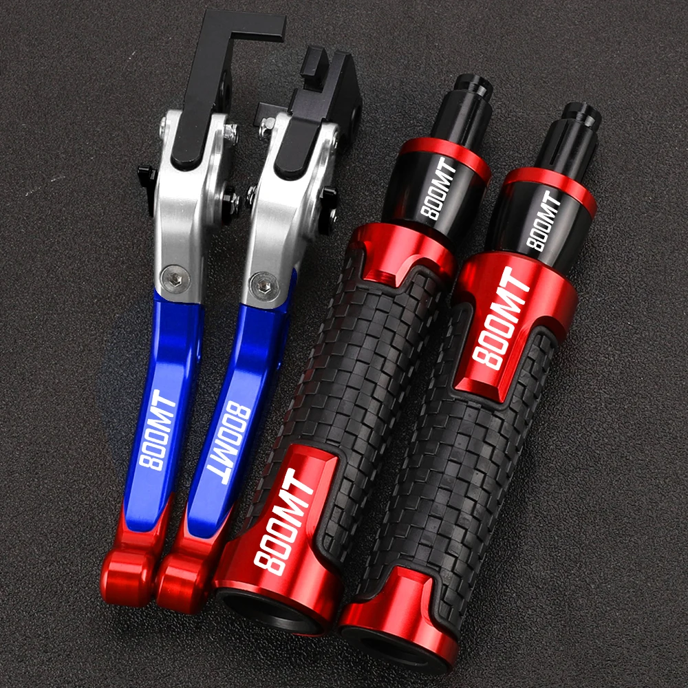 For CFMOTO CF 800MT 800 MT 800 MT800 2021 2022 2023 Motorcycle Accessories Adjustable Brake Clutch Levers Handlebar Grips Ends