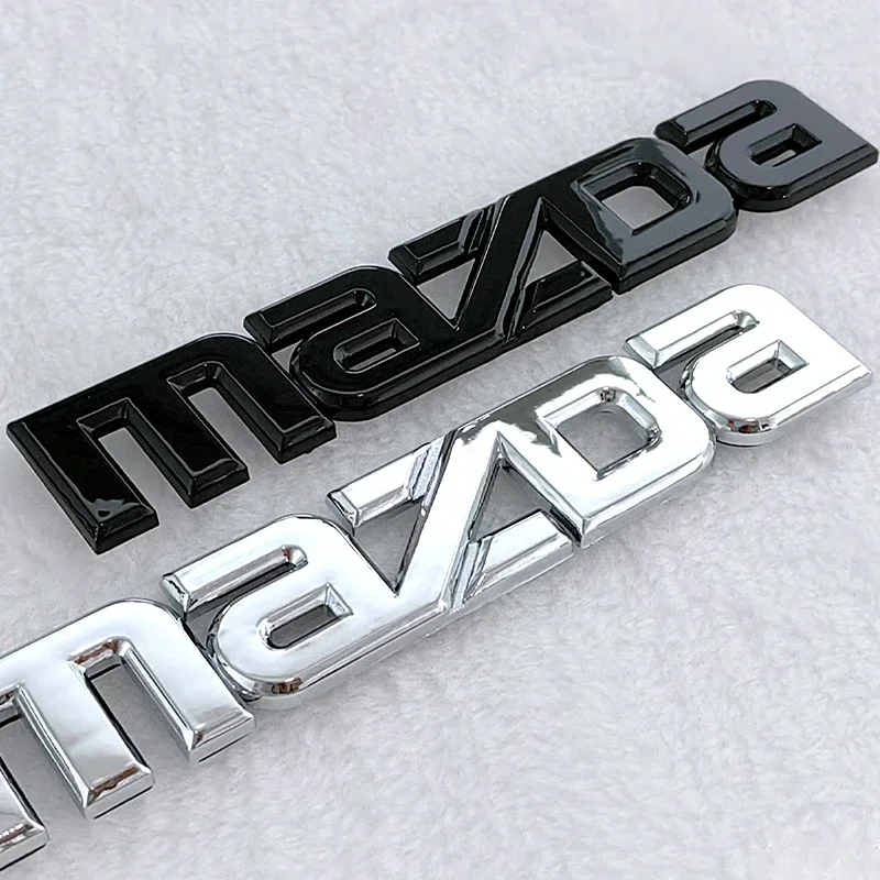 

3D ABS Car Front Rear Emblem Stickers Trunk Badge for Mazda MS Speed CX4 Atenza 3 Axela 2 MX5 CX7 CX5 CX9 323 RX8 626 CX30 Bt50