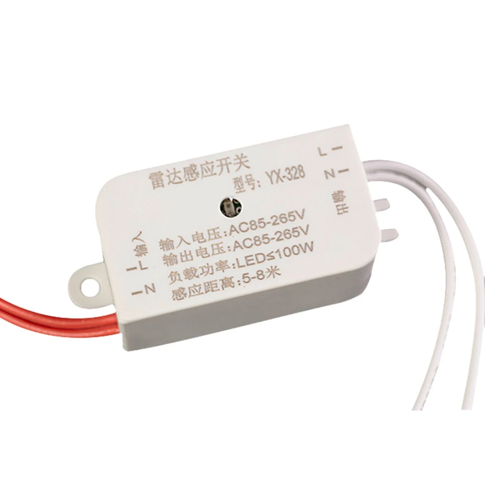 

AC85-265V 50Hz Auto Infrared Sensor Switch Intelligent PIR Microwave Radar Body Motion Light Control Sensor Module for LED Lamp