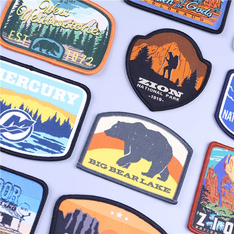 Нашивки-с-эполетами-«Приключения-Альпинизм»-нашивки-на-липучке-для-одежды-нашивки-«сделай-сам»-с-уличным-пейзажем-для-шитья