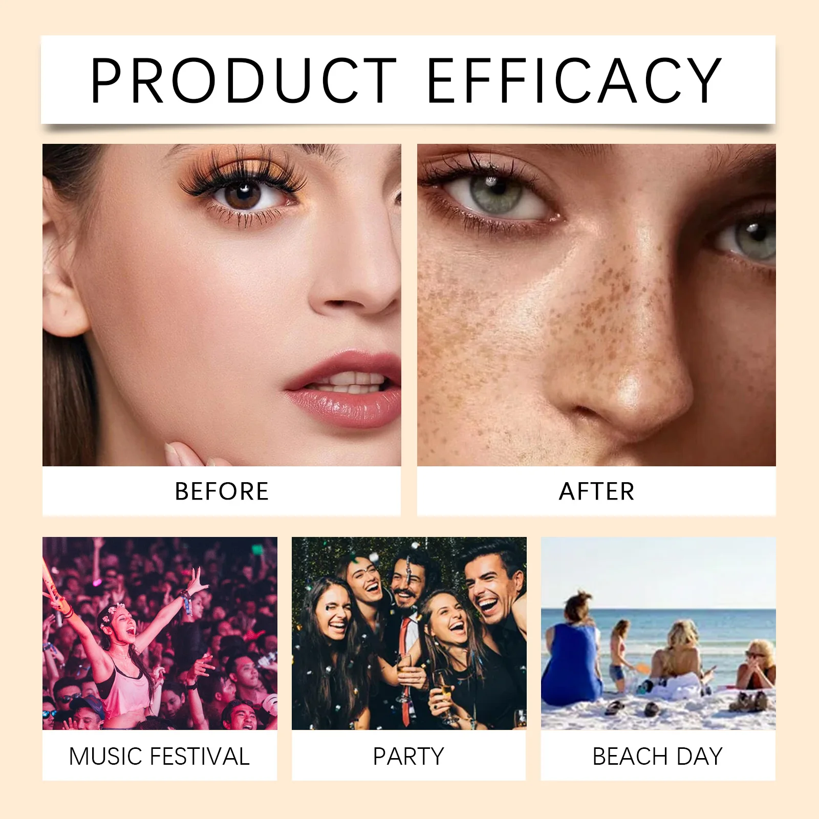 ナチュラルそばかすペンメイクアップ防水速乾性使いやすいフェイクそばかすブラウン化粧品顔そばかすツール毎日の写真メイク