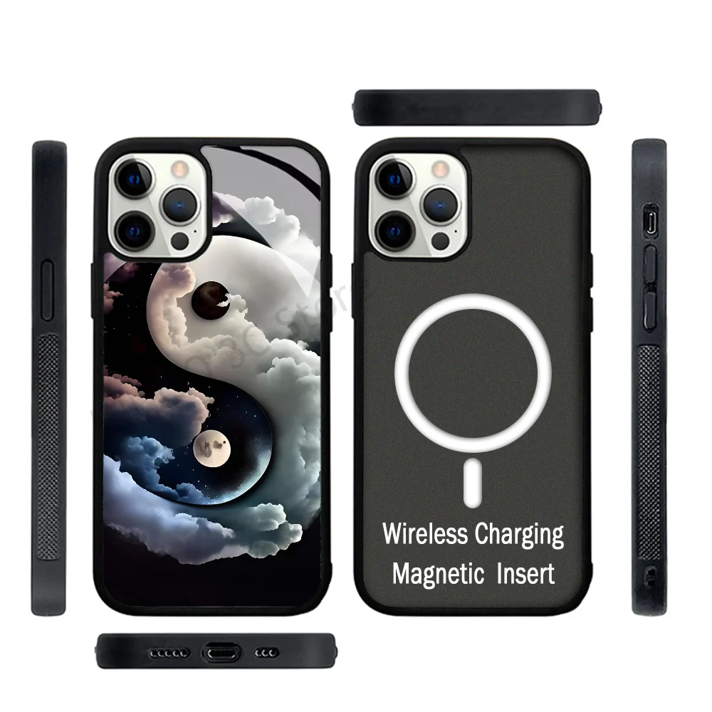 Tai Chi Universe Phone Case Mobile Phone Cases For IPhone 15 14 13 Pro Max 11 12 Mini Alex Mirror TPU Shell