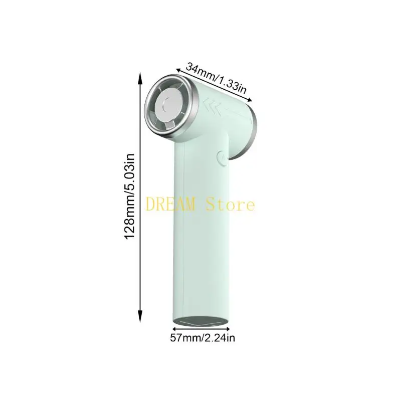 Ventilador portátil rpm con batería recargable 18m/s viento 4000 mAh Ventilador escritorio USB para para