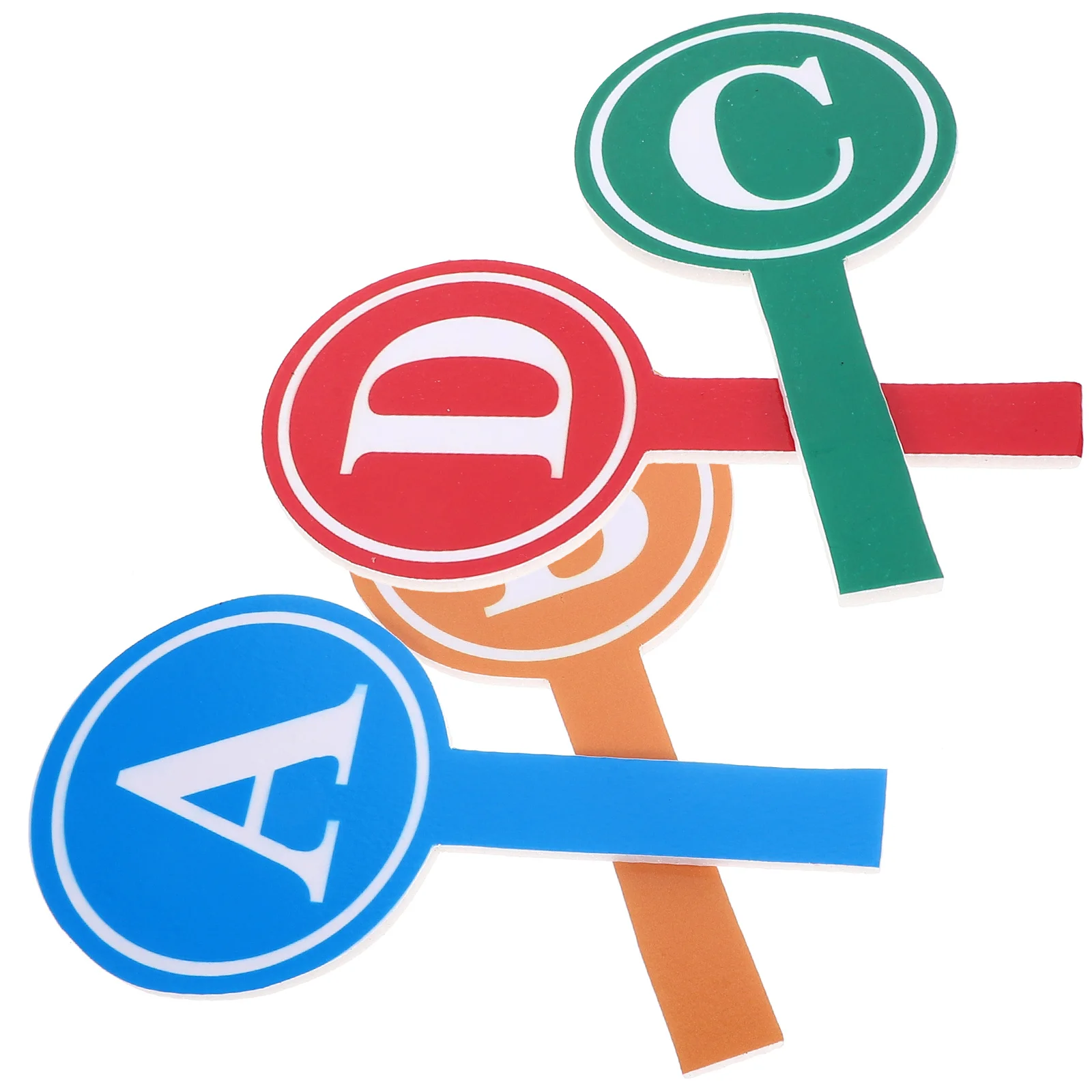 4 قطعة لوحات النتائج المحمولة الجاف محو المجاذيف جانب واحد فارغة لوحات الكتابة للقاضي ألعاب التصويت الفصول الدراسية قابلة لإعادة الاستخدام #4