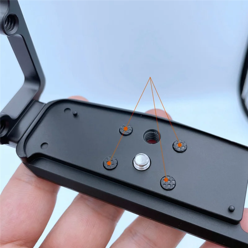 แท่นวางแบบปลดออกได้อย่างรวดเร็วสำหรับ R8ขาตั้งกล้อง Rp ด้ามจับไม้ปิงปองแนวตั้งที่จับตัว L