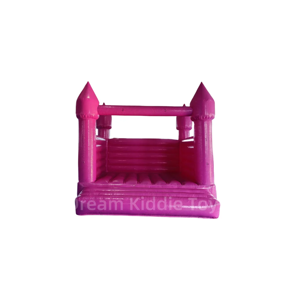 

Inflatable Commercial Pink Jumping Bounce House Indoor Bounce for kids Inflatable bounce for sale