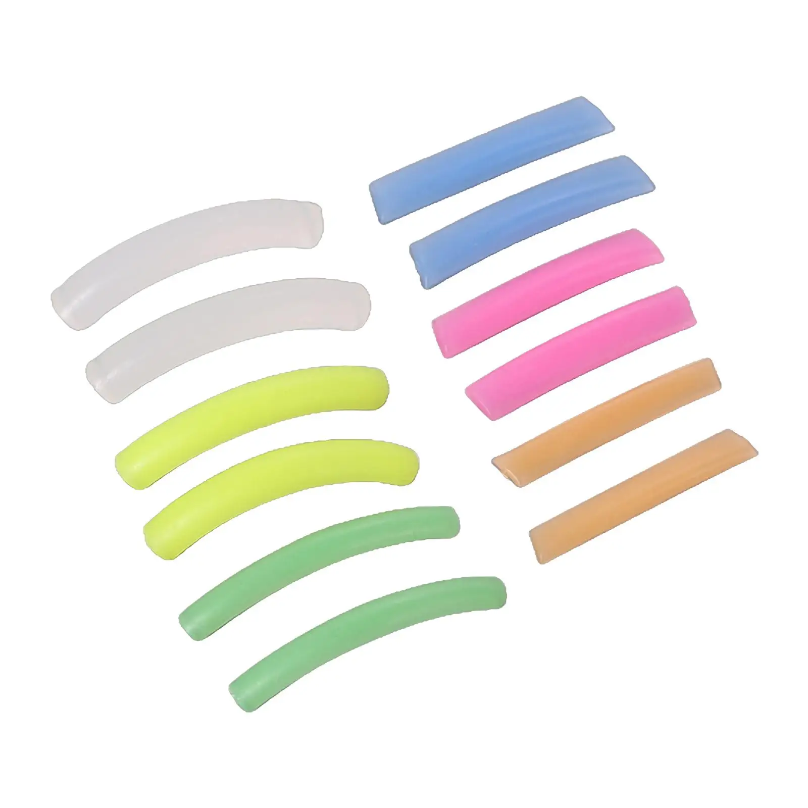 Coussinets en Silicone pour permanente de cils, recourbe-cils multicolore, lavables et réutilisables, ensemble pour Salon et maquillage