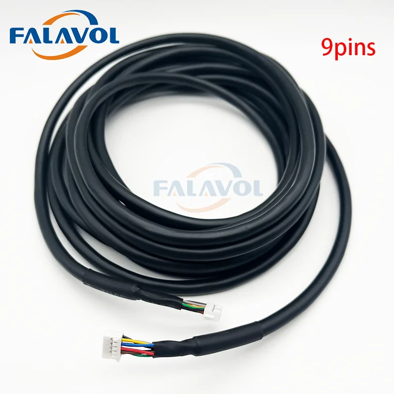 

FALAVOL 9pins Senyang Board Long Signal Cable for Epson 5113/4720/I3200 Communication for Galaxy Allwin Myjet Infiniti printer