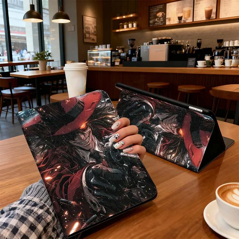Anime H-Hellsing Soft For Xiaomi Redmi Mi Pad 8 7 6 5 4 2 SE K Pro Max Ultra Inch Tablet Case