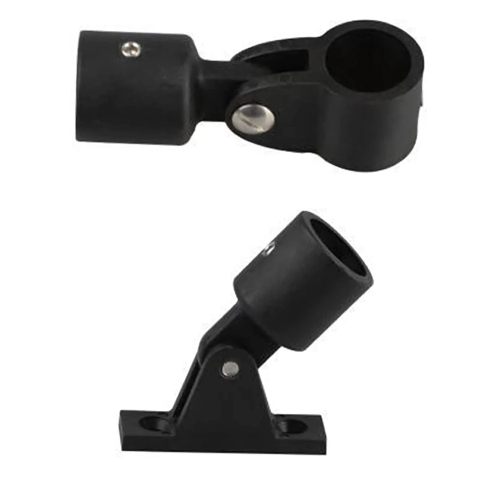 6-12PCS High Strength Black Nylon Plastic Sliding Sleeve Yacht Roof Sunshade Sliding Cap Tube Fixed Cap Marine Combination