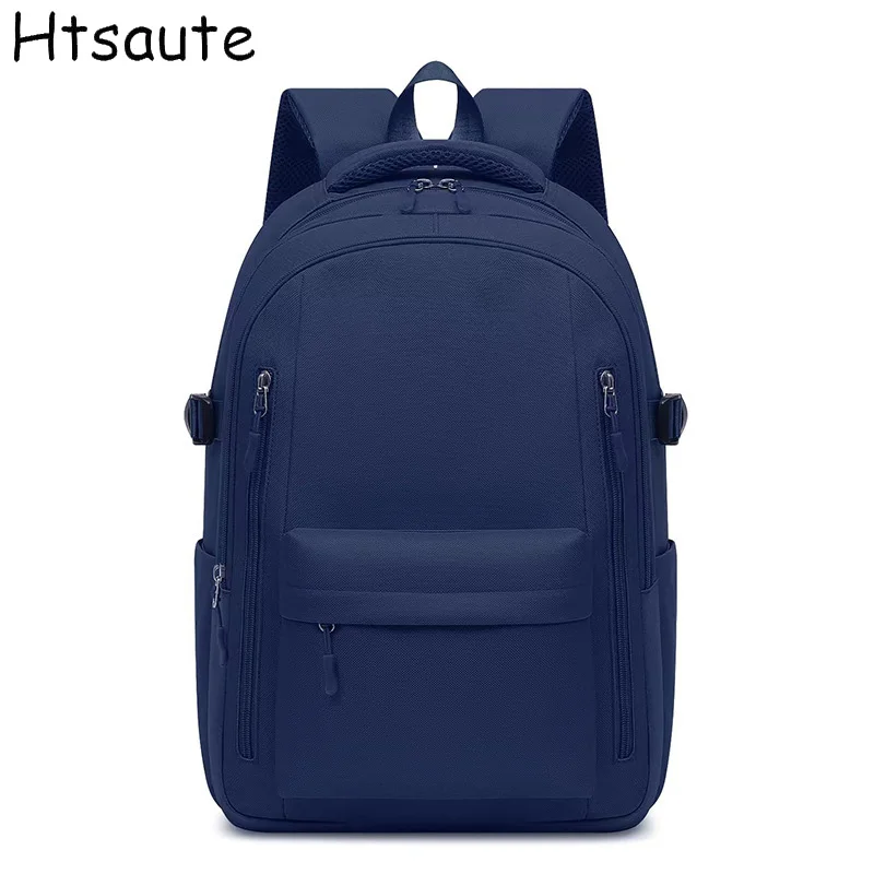 

Man Nylon Waterproof Business Backpacks Laptop Bag Men's Multifunctional Travel Backpacks College School Backpack