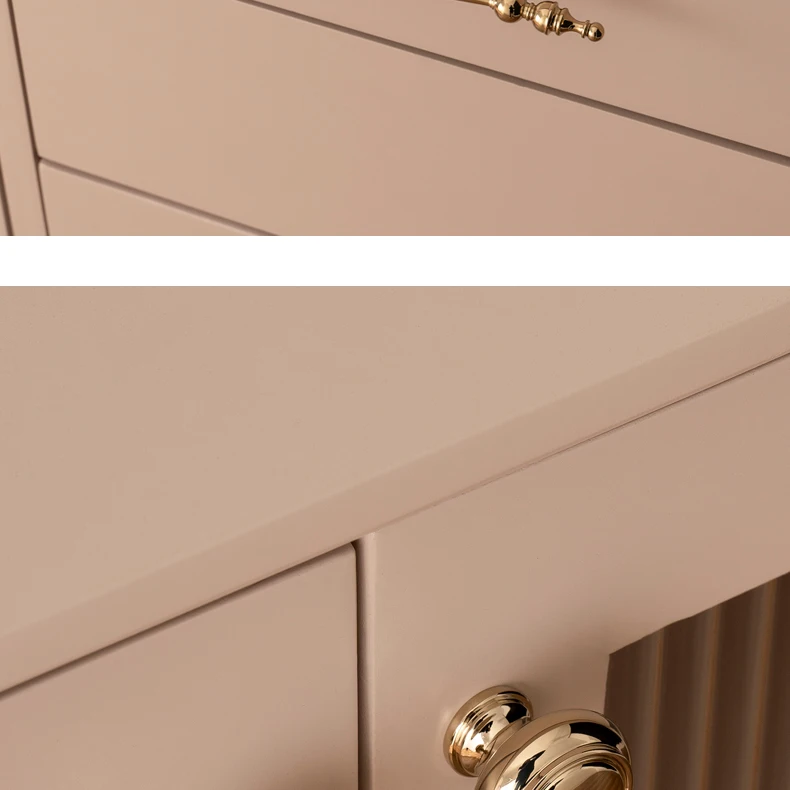 Bright gold PVD brass cabinet handle product image 10