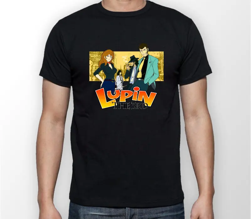 Lupin The 3rd Thief Team Lupin III Anime Unisex Tshirt T-Shirt Tee ALL SIZES