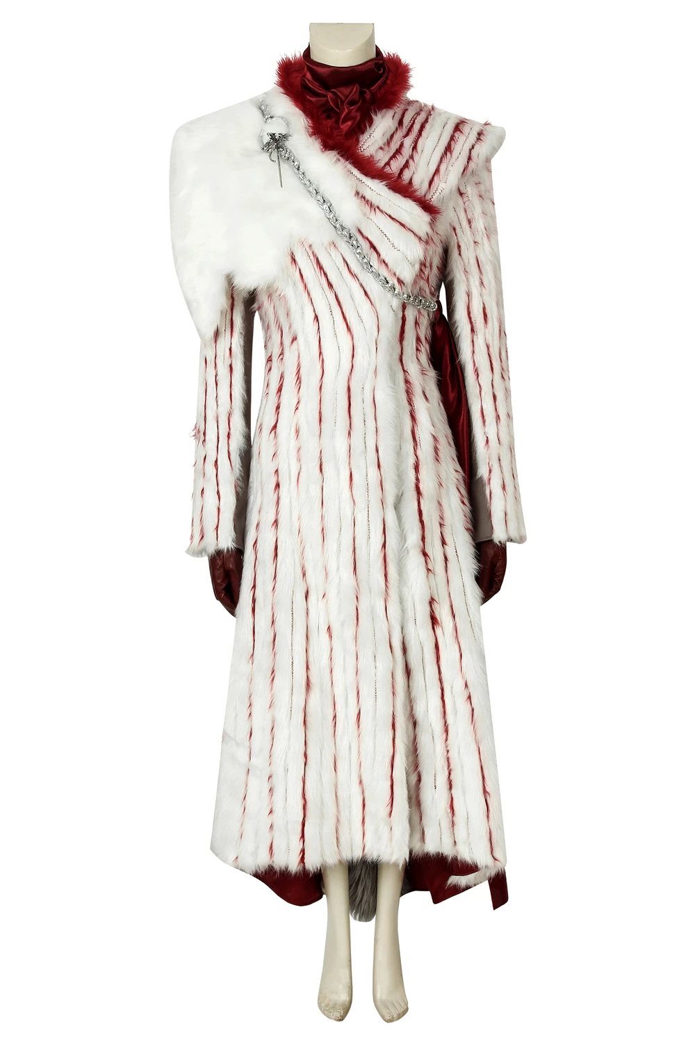 Targaryen-女性のためのテレビシリーズのコスプレコスチューム,8シーズンのパーティードレス,ハロウィーン,カーニバル,冬