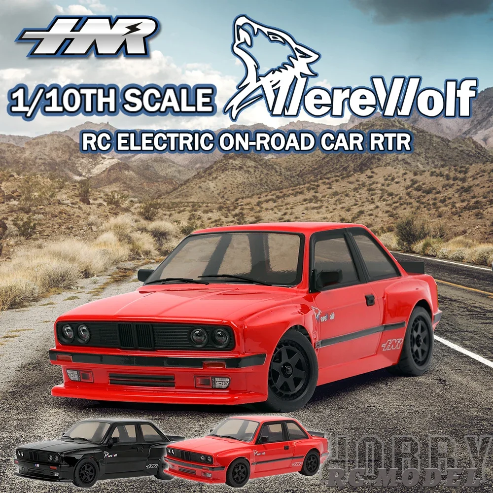 HNR H9803 Werewolf 4WD RTR Brushless 1/10 RC Electric Remote Control Model Car On-road Racing Drift Vehicle Adult Kids Toys