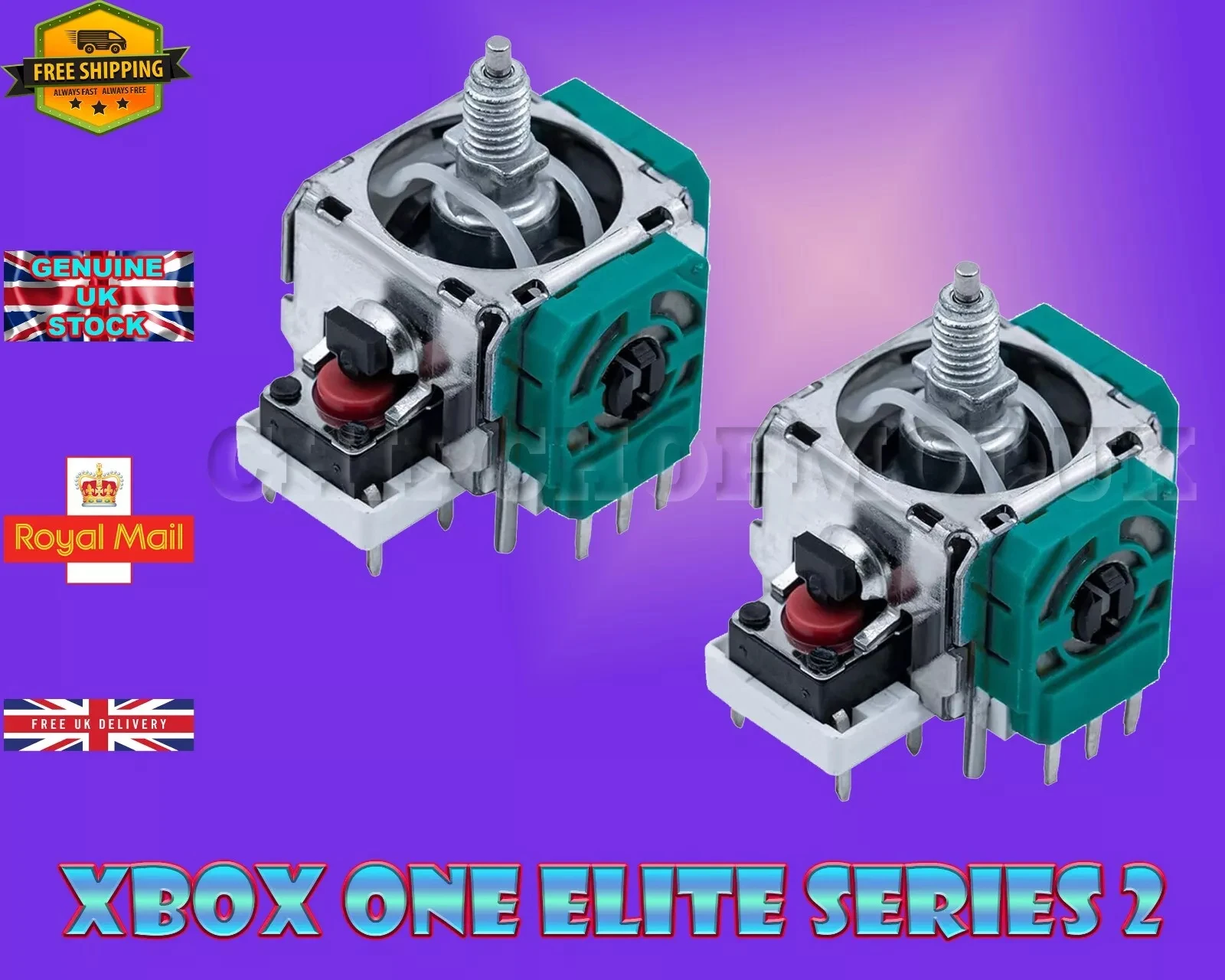 2PCS Xbox One Elite 2 Controller OEM Alps Analog Joystick Rocker Alps Replacement