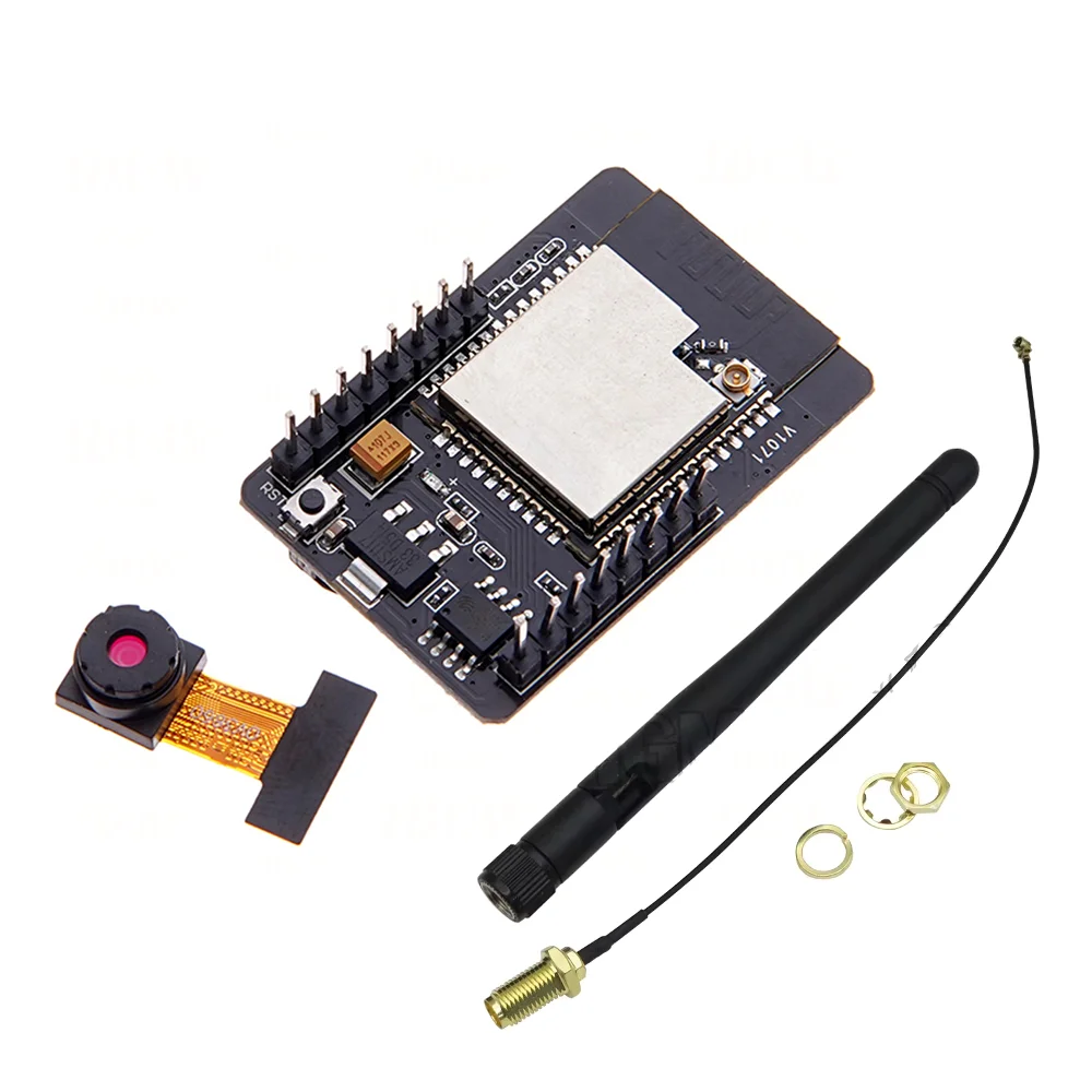 BXV ESP32-CAM ESP32 Development Board WiFi OV3660 Camera Module Bluetooth  FT232RL USB To TTL Serial Converter 40Pin Jumper Wire