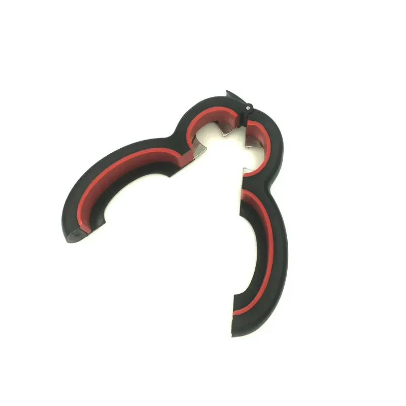Ouvre-bouteille de bière en acier inoxydable 6 in1Multi-function, vin de bière rouge, ouvre-bocal vert, ouvre-boîte noir, outil d'accessoires de cuisine