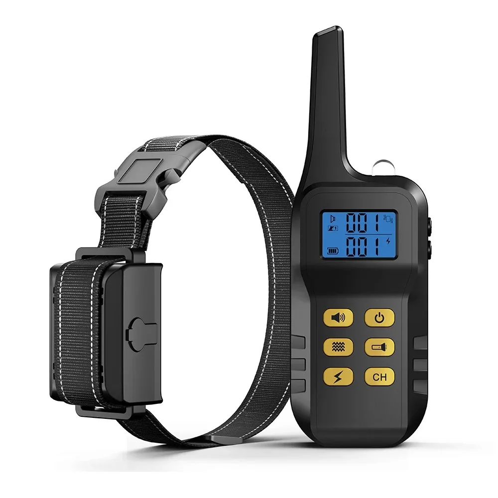 

Wireless 1100 Yards Remote Control Dog Training Collar for Barking Control Suitable for Small Medium and Large Dogs