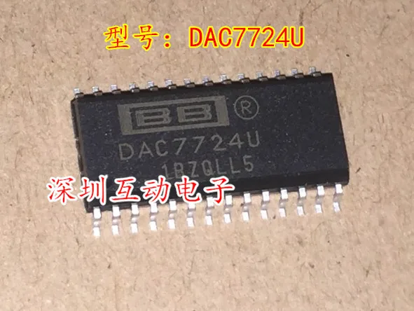 Free shipping   DAC7724U DAC7724 SOP-28       10PCS