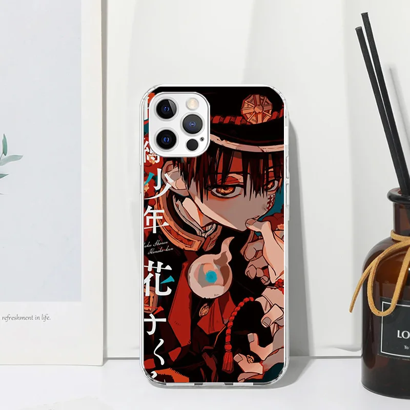 Toilet Bound Hanako Kun Anime Phone Case For Iphone 16 15 14 13 Pro Max 12 Mini 11 X Xr Xs 7 Plus 8 + Se 2020 Art Fundas Back Co