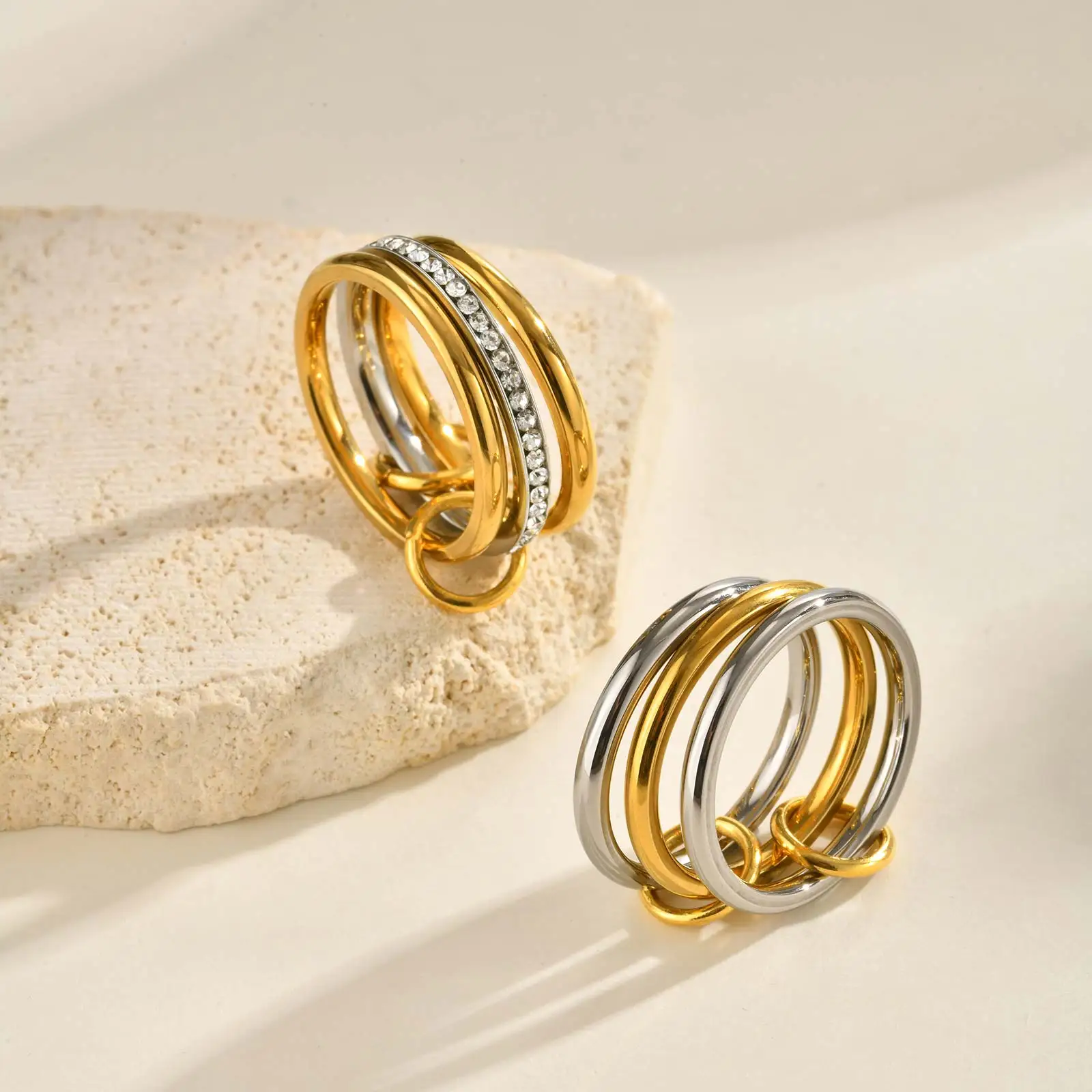 Why the Classic Triple Interlocked Rings for Women is the Perfect Stacking Ring Set for Every Occasion
