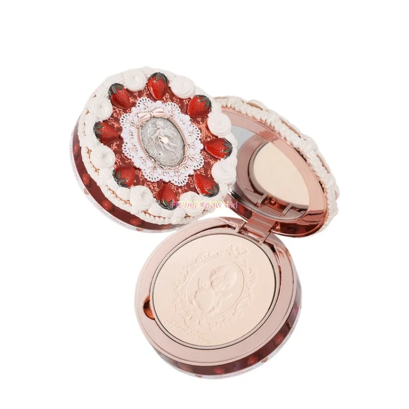 

Flower knows Strawberry Cupid series Pressed Powder Matte Soft Focus Oil Control Holding Powder