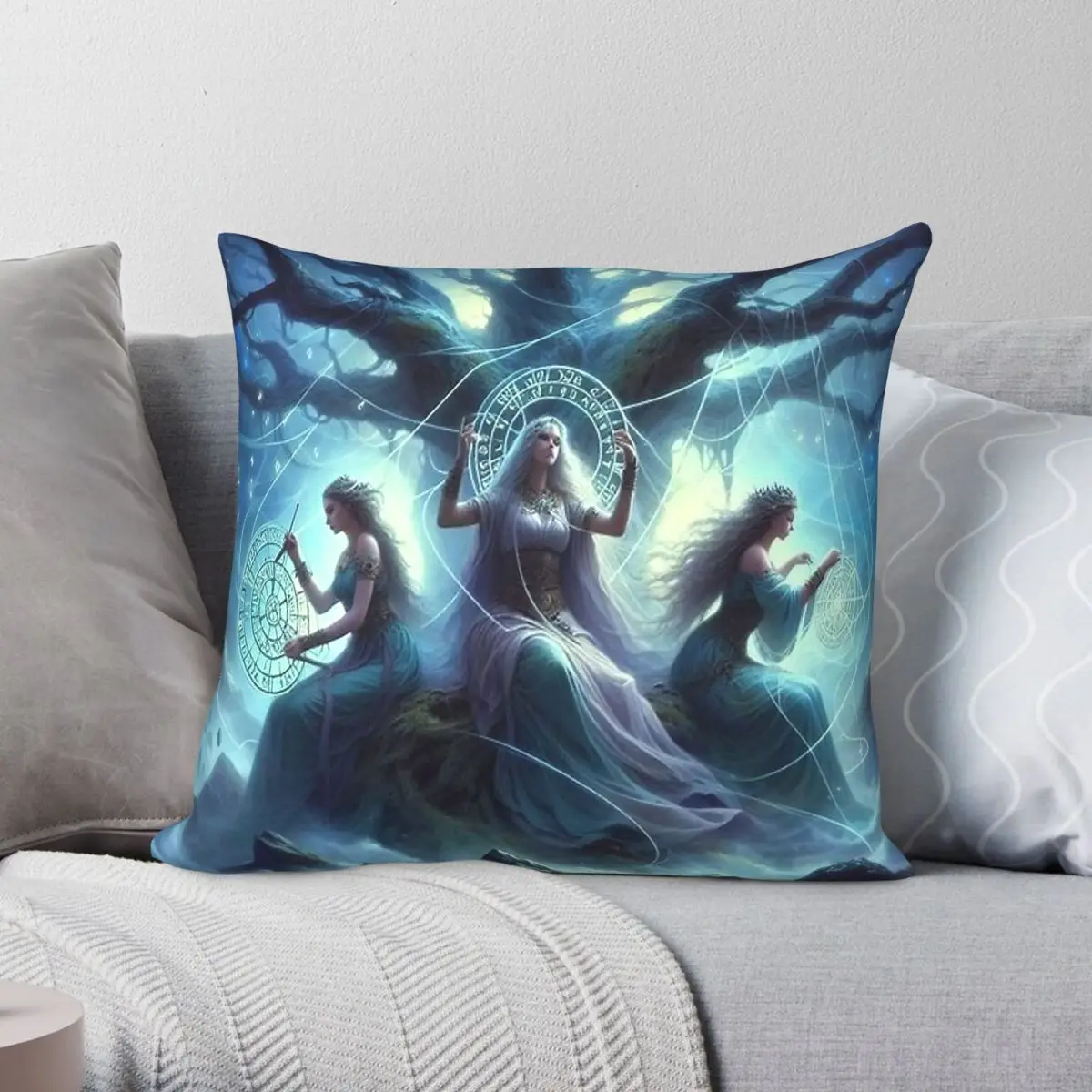 Funda de almohada cuadrada The 3