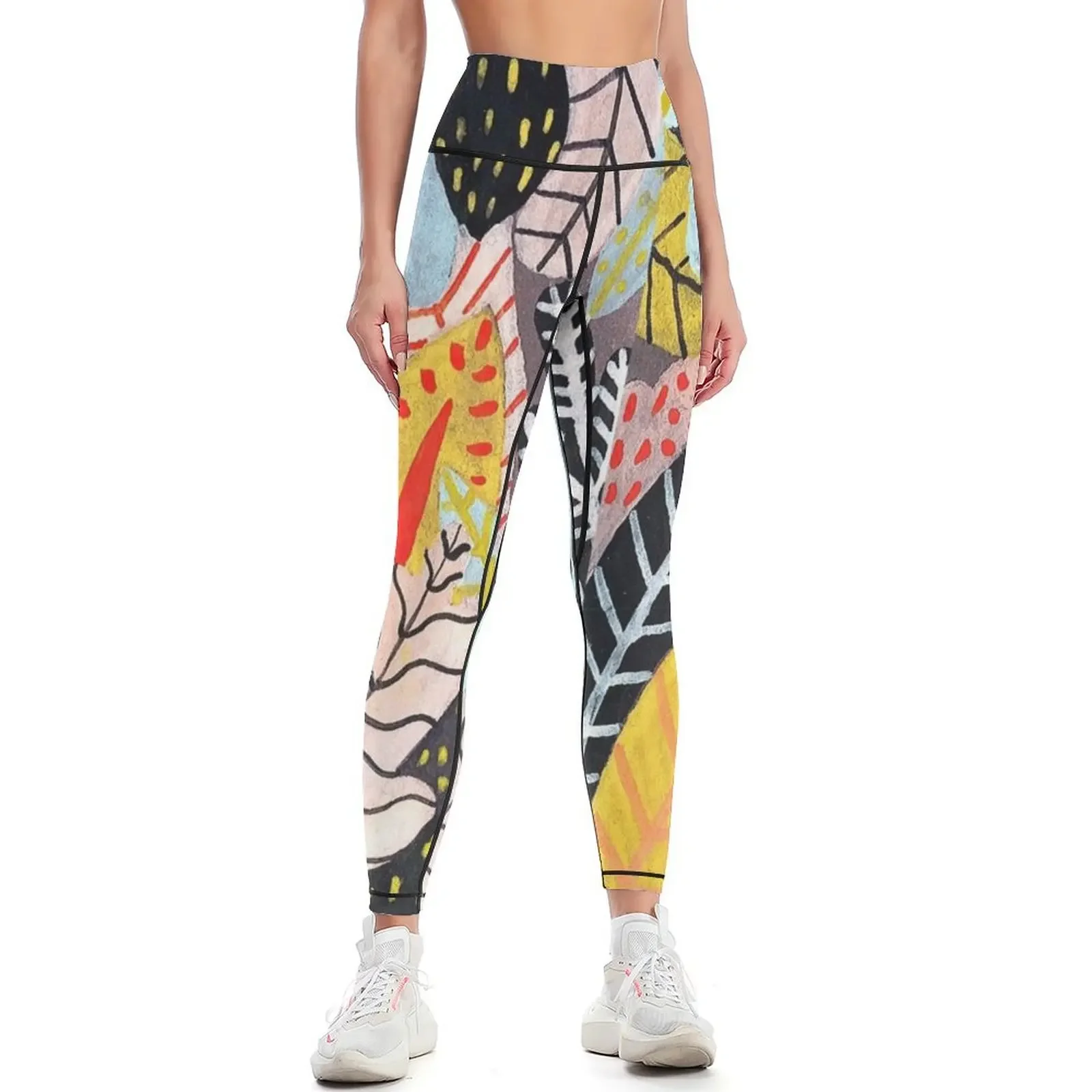 

Jungle Leggings push up legging high waist Womens Leggings