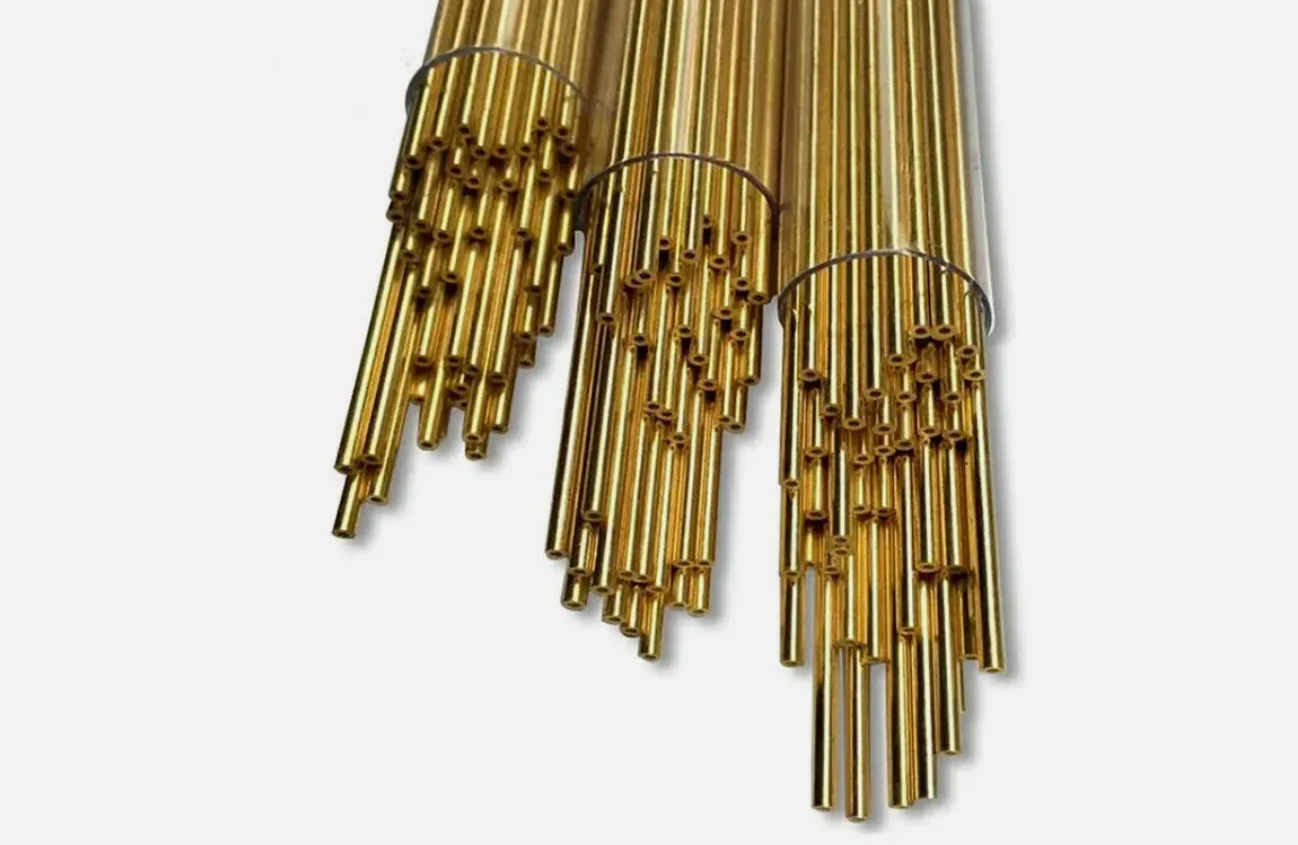 Tubo de Cobre de Latão Único Eletrodos de Perfuração Edm 31 5400 mm 100 Pcs