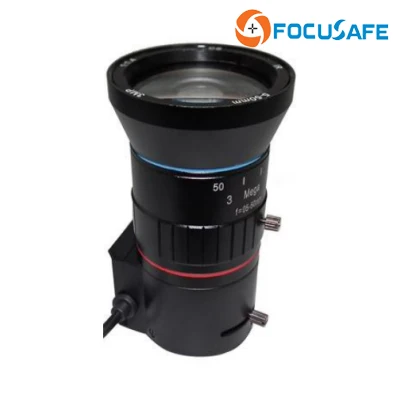 عدسة Cctv 8 ميجابيكسل 11-50 ملم عدسة فاريفوكال أوتوماتيكية قزحية 1/1.7 بوصة تنسيق CS Mount