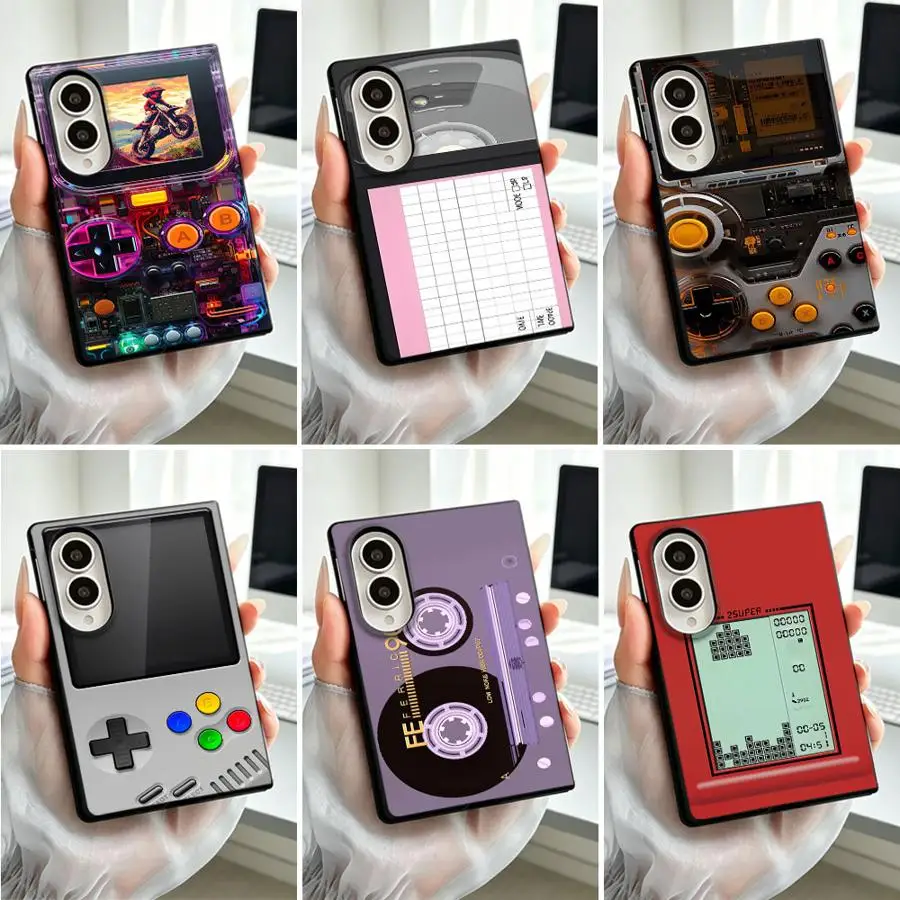 Phone Shell Case for Samsung Galaxy ZFold8 Z Fold8 Wide ZFold Wide Z Fold 8 Vintage Handheld Gothic