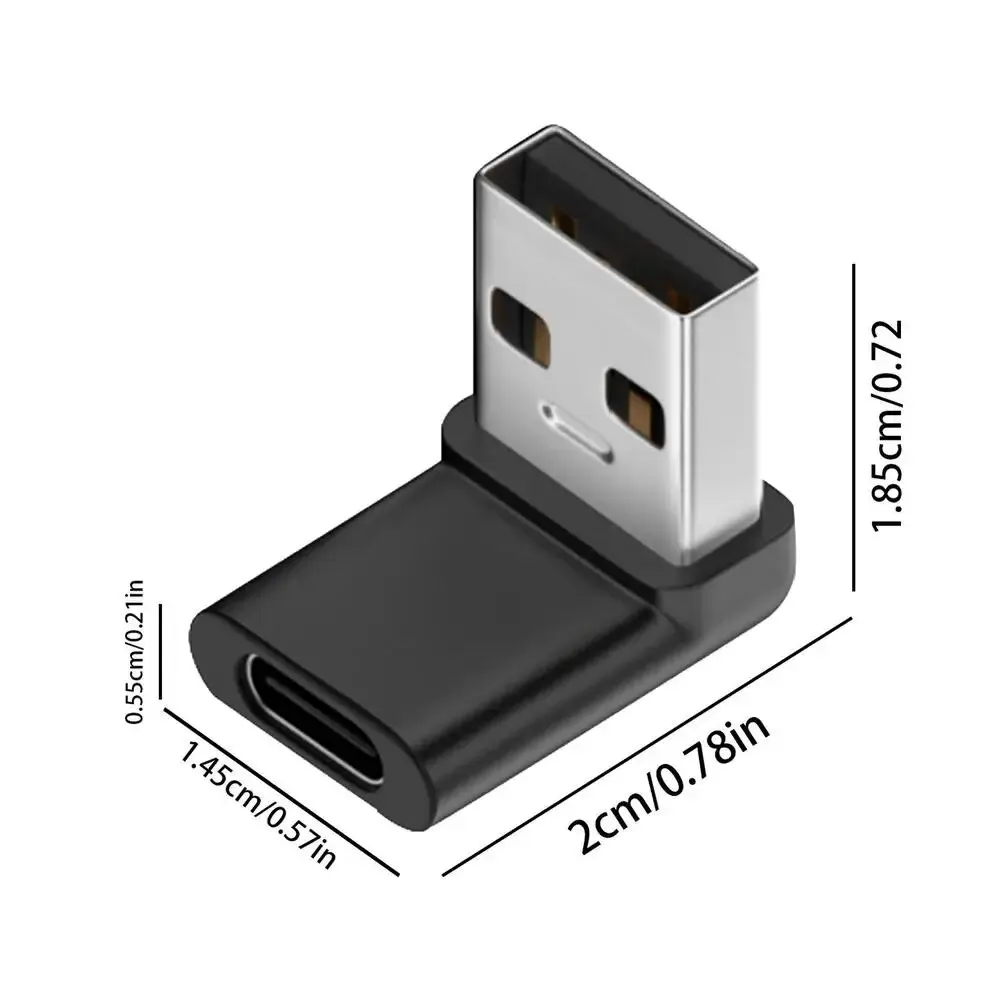 Usb A Male To Type-C Female Adapter Usb3.1 Gen 2 Converter 10gbps Data Transmission Adapter For Phones Computers