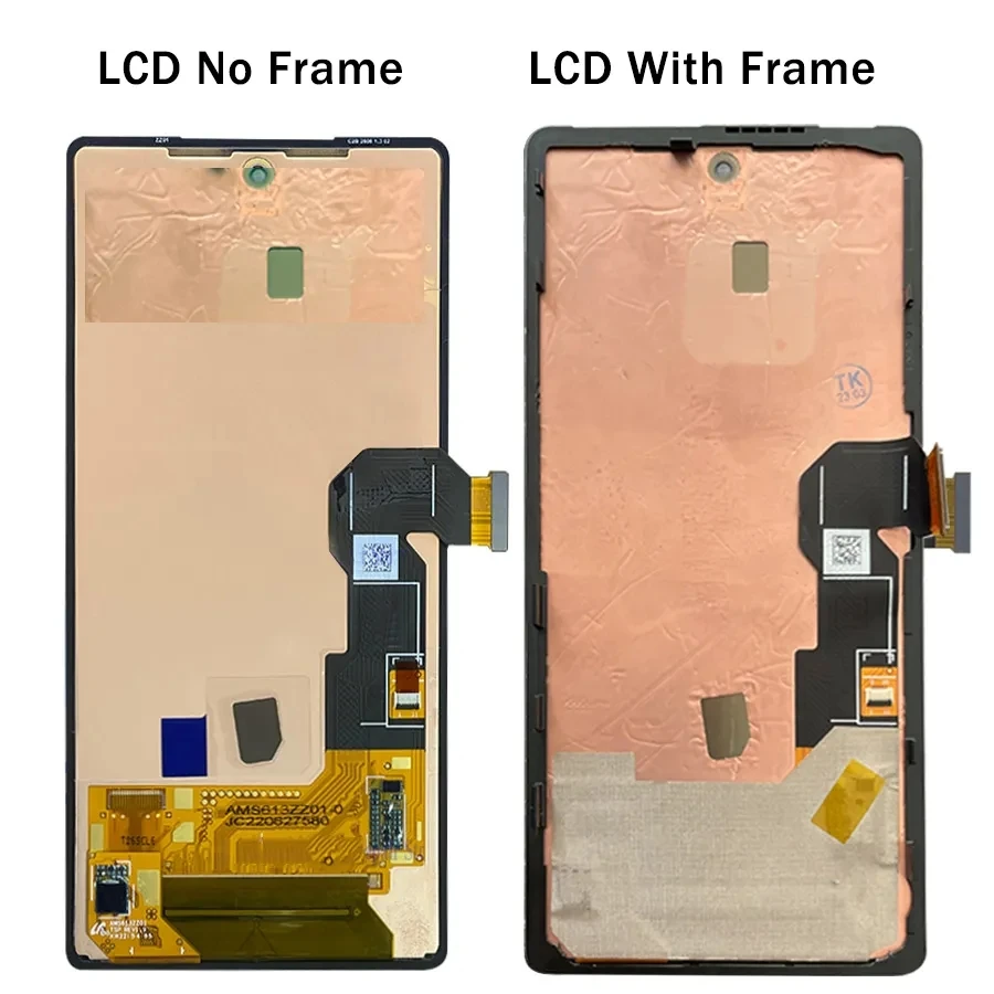 Imagem -05 - Original Lcd Display Touch Screen com Frame Montagem Digitador Google Pixel 6a 6a Gx7as Gb62z G1azg