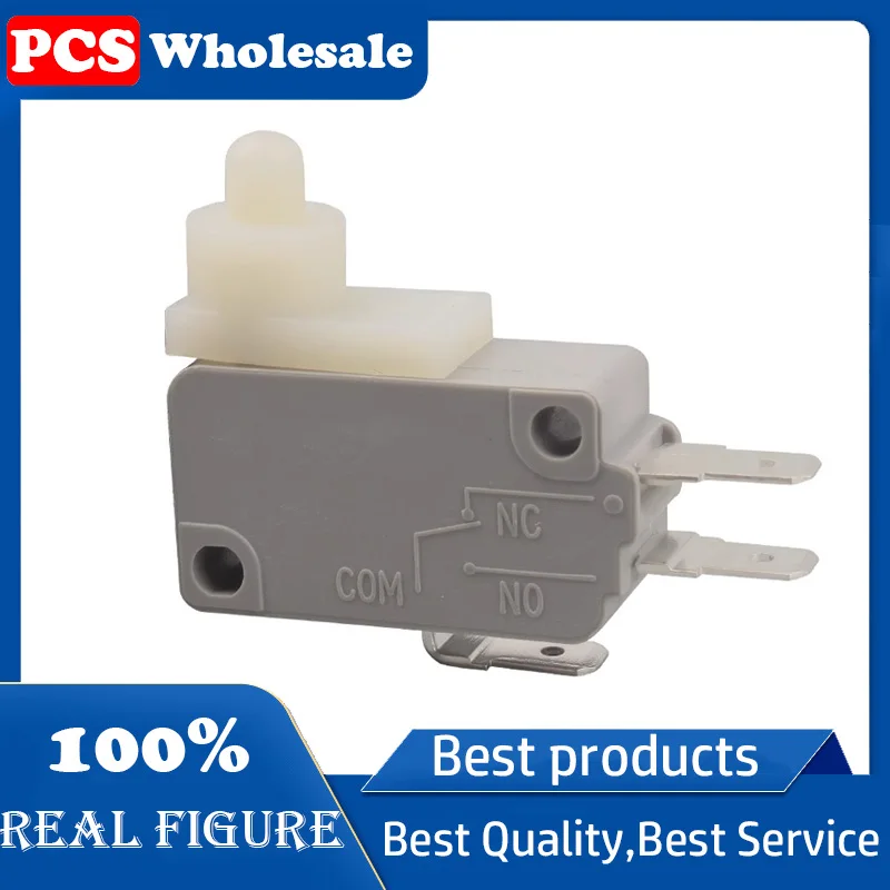 Self-locking micro switch KW3A key stroke limit switch press table point touch small 16A/250V