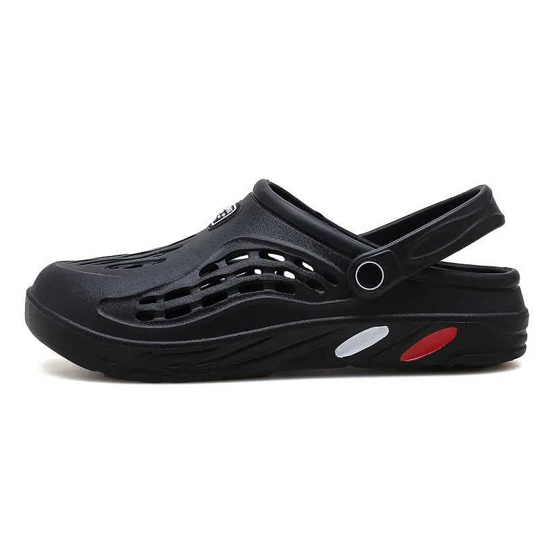 

Summer Men Sandals Light EVA Men's Casual Shoes Hole Shoes Clogs Lovers Home Garden Outdoor Male Beach Flat Slippers Big Size 49