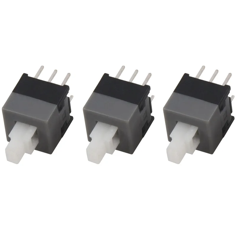 ABJN-6 Pin DPDT Latching Tact Tactile Push Button Pushbutton Switch 60 Pcs