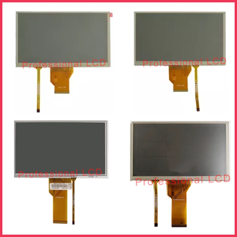 AT070TN94 AT070TN92 V.X For Innolux Original 7 Inch 50Pin 800*480 AT070TN90 V.1 7DD+1 20000938-00 165*100mm LCD Display Screen