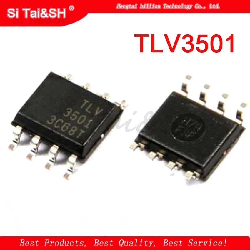 1PCS TLV3501 TLV3501AIDR TLV3501AID Custodia protettiva in plastica nera per SOP-8