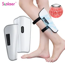 USB Rechargeable Electric Leg Adjustable Massager Warming Massage Machine Portable EMS Vibration Heating Slimming Calf Massager