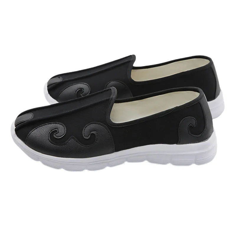 Zapatos de artes marciales Wushu para hombre y mujer, zapatillas deportivas transpirables para entrenamiento budista, Wudang Taoist Tai Chi Kung Fu