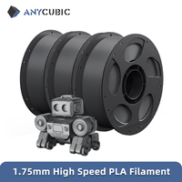 ANYCUBIC High-Speed PLA Multicolor Filament 1.75mm 1kg/Roll Plastic Rubber Consumables Material For FDM 3D Printer Kobra