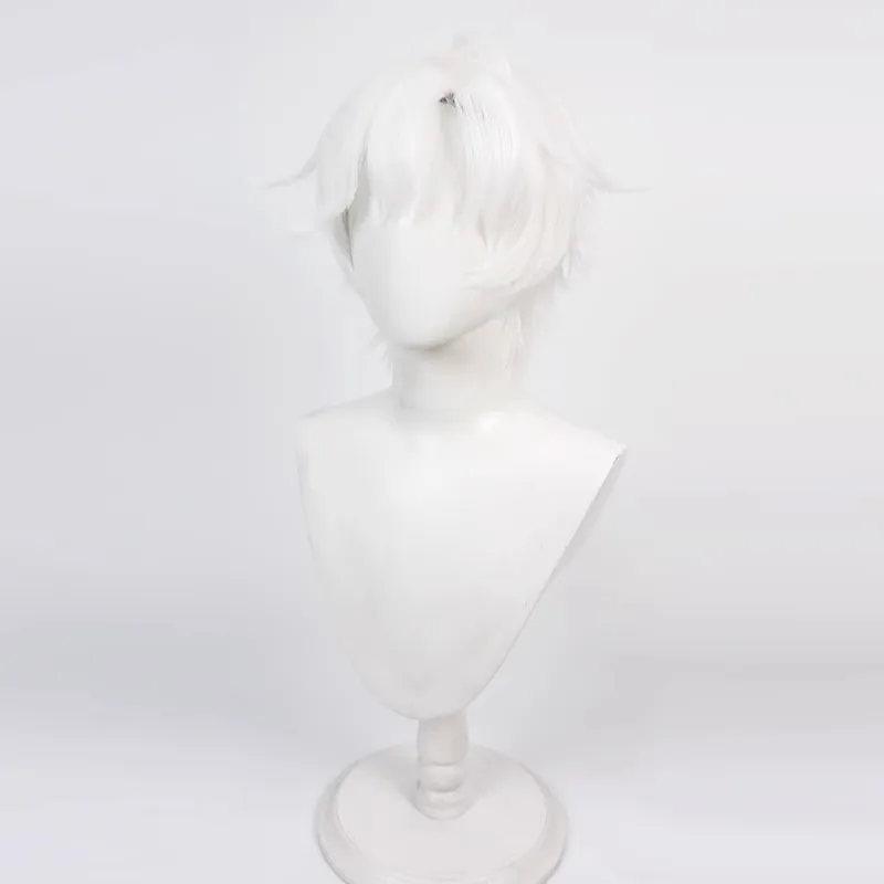 Calabi-Yau Letter cosplay wig white spiky teased roots Halloween gift
