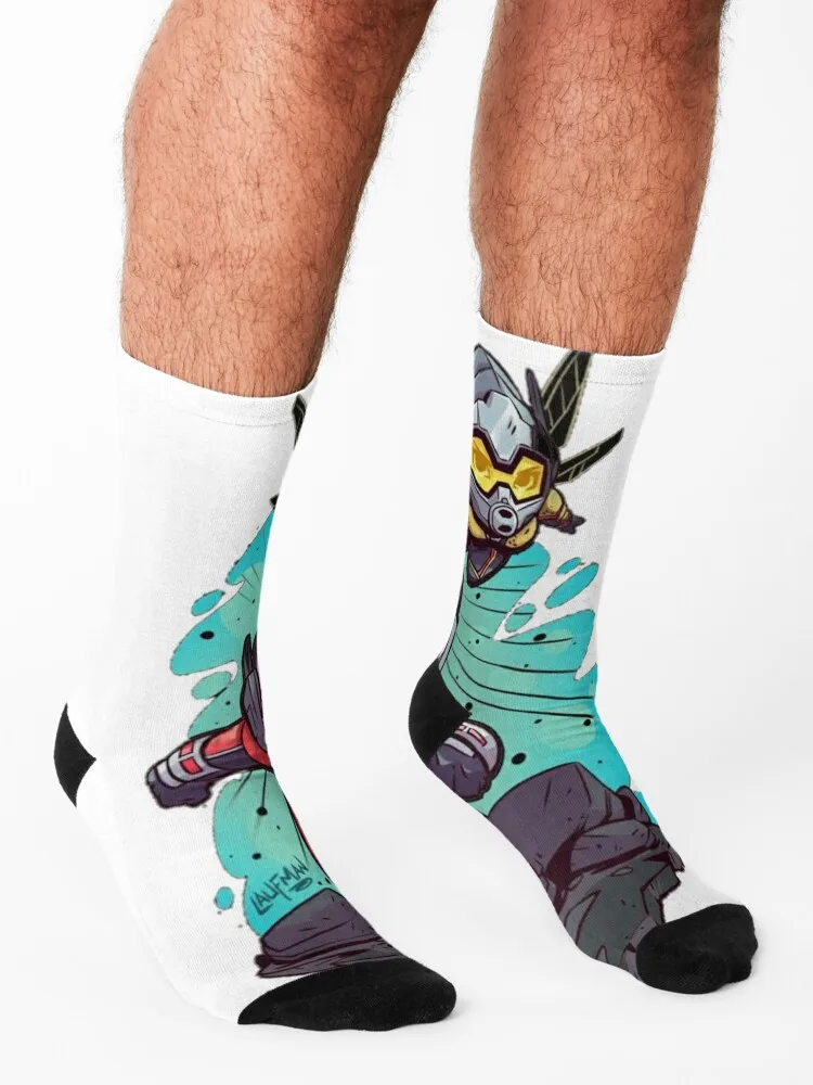 Ant man animated Socks Stockings man FASHION ankle bright garter Boy Child Socks Women's