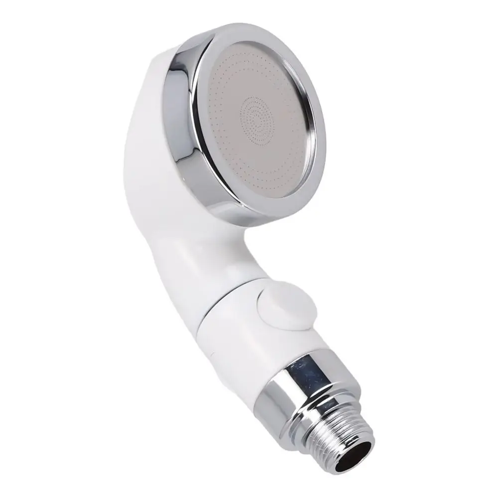 High Pressure Bath Shower Head One-click Water Saving Handheld Shower Sprinkler with G1/2 Interface Practical