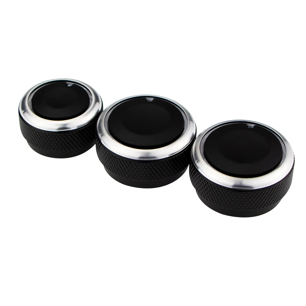 Image 7: Bouton de commande de climatisation pour Hyundai Elantra, bouton AC, interrupteur de commande de chaleur de voiture, accessoires d'infraction, 2004-2016, ensemble de 3 pièces